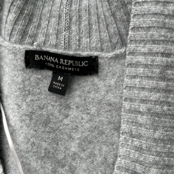 BANANA REPUBLIC 100% Cashmere long cardigan size M - Picture 5 of 6